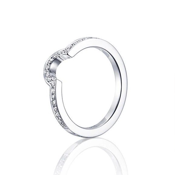 You & Me Threesome Ring White Gold - Efva Attling ringar - Snabb frakt & paketinslagning - Nordicspectra.se