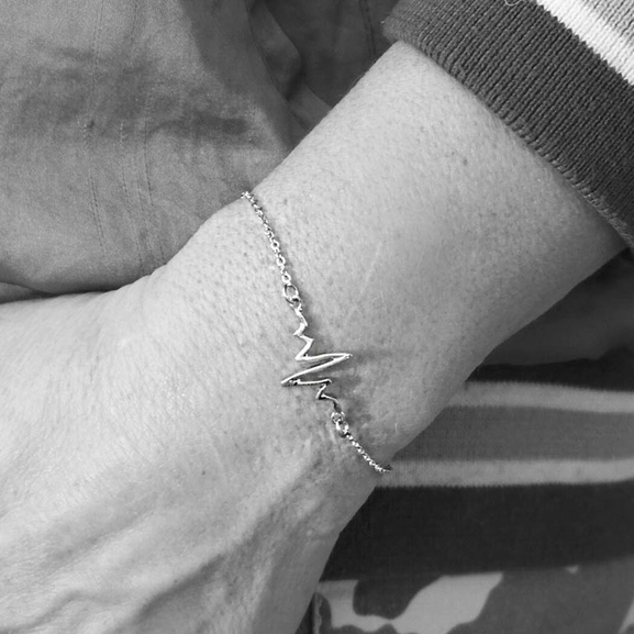 Heartbeat - Silber Armband von Sofia Wistam, Schneller Versand - Nordicspectra.de