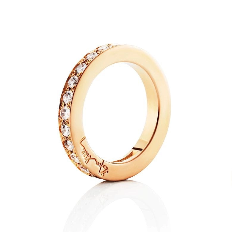 Efva Attling - Big Stars & Signature Ring Gold