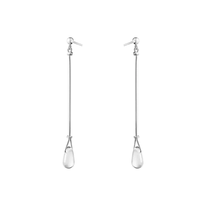 Georg Jensen - Vivianna Torun Långa Örhängen Bergkristall