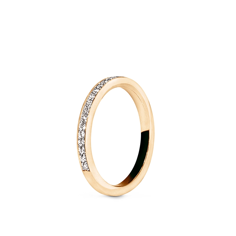 Nordic Spectra – Sofia Alliansring 0,15 ct Guld