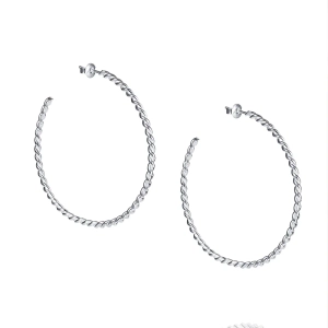 Wrapped Hoops i silver från Efva Attling