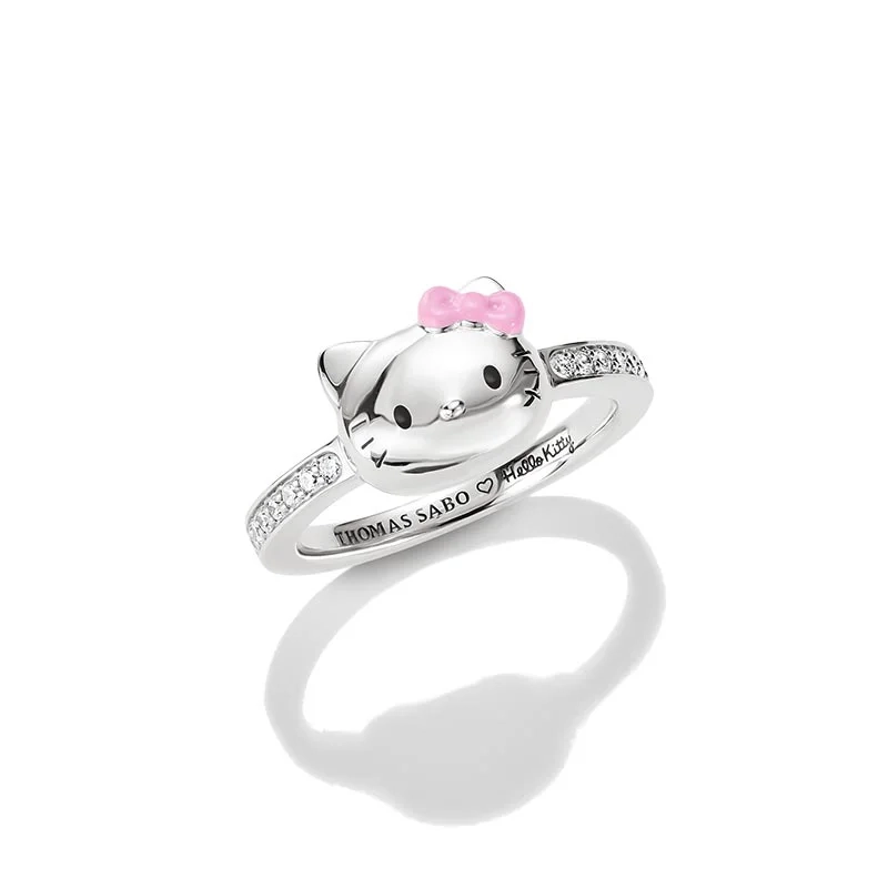 Hello Kitty Rosa Rosett Ring