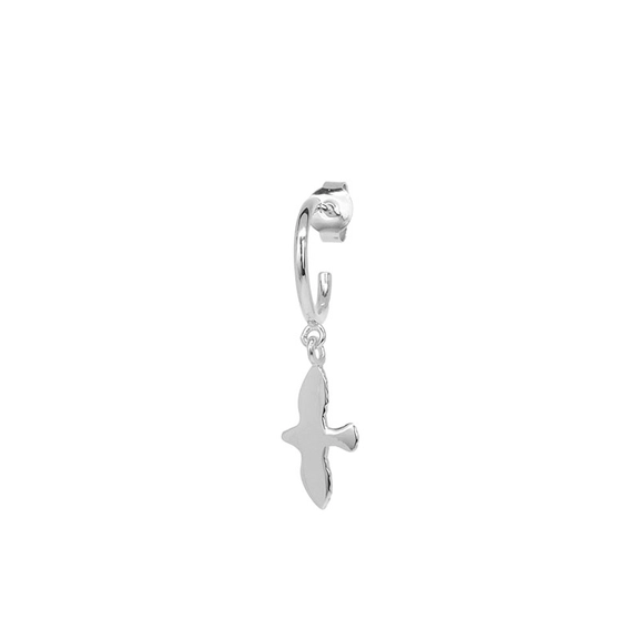 Mini Dove M Hoop Silver - Emma Israelsson - Snabb frakt & paketinslagning - Nordicspectra.se