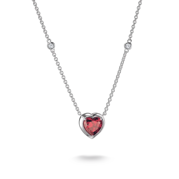 Red Heart Elyndra Necklace - Thomas Sabo - Suuri valikoima & ilmainen lahjapaketointi - Nordic Spectra