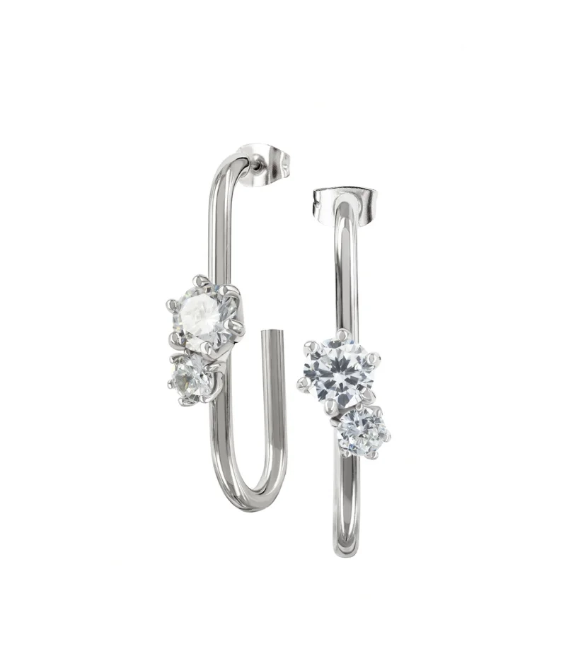 Astrid & Agnes - JULIE Örhängen Stål