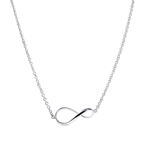 Eternal Flow Collier Vitguld - Snabb frakt & fri paketinslagning - Nordicspectra.se