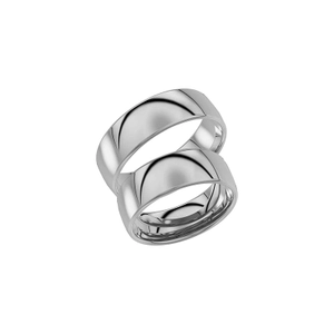 720-7 White Gold - Wedding & engagement rings - Schalins - Scandinavian design - Nordic Spectra