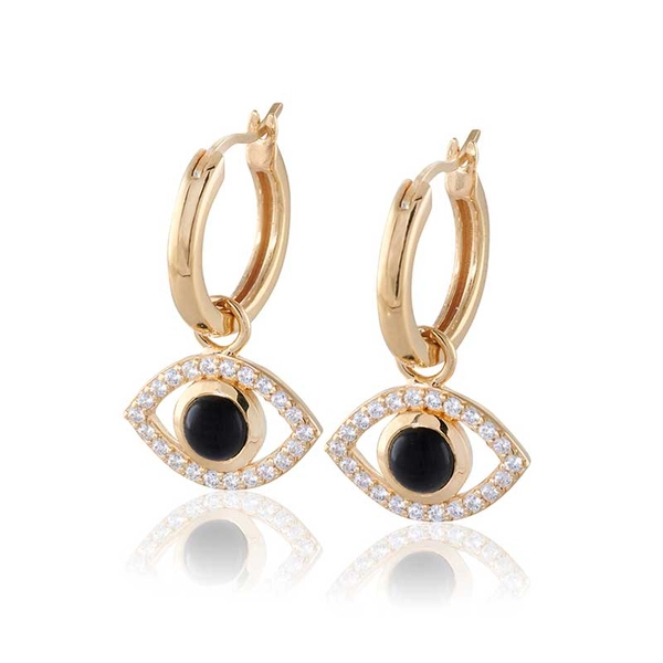 Devine Eye Earrings Gold - Carolina Gynning - Suuri valikoima & ilmainen lahjapaketointi - Nordicspectra.fi