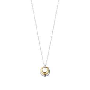 Curve Pendant Silber & Gold von Georg Jensen, Schneller Versand - Nordicspectra.de