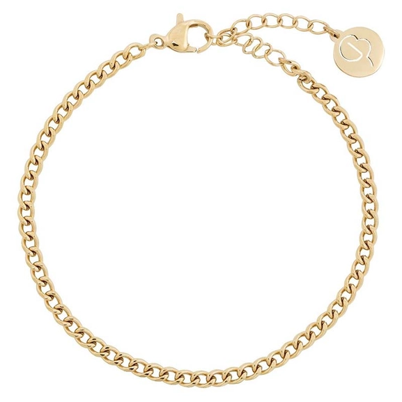 Cuban Chain Bracelet Gold - Edblad - Snabb frakt & paketinslagning - Nordicspectra.se