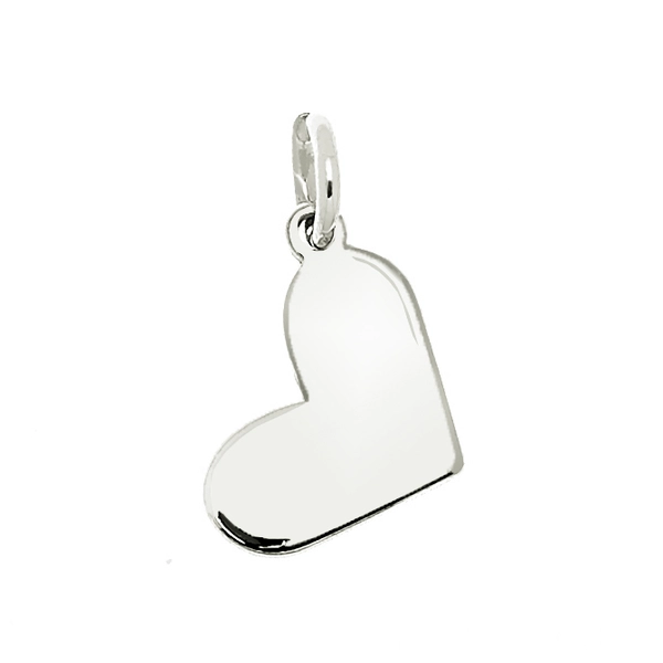 Letters Heart Silver -CU Jewellery - Snabb frakt & paketinslagning - Nordicspectra.se