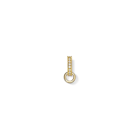 Charm Carrier Gold mit Steine von Thomas Sabo, Schneller Versand - Nordicspectra.de