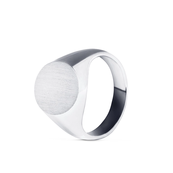 Petri Signet Ring White Gold von Nordic Spectra, Schneller Versand - Nordicspectra.de