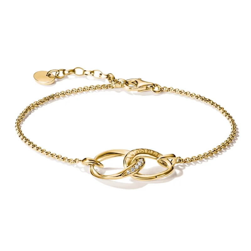 Thomas Sabo - Together Glittrande Armband Guld