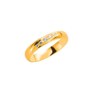 203-3.5 9.5 Gold - Wedding & engagement rings - Schalins - Scandinavian design - Nordic Spectra