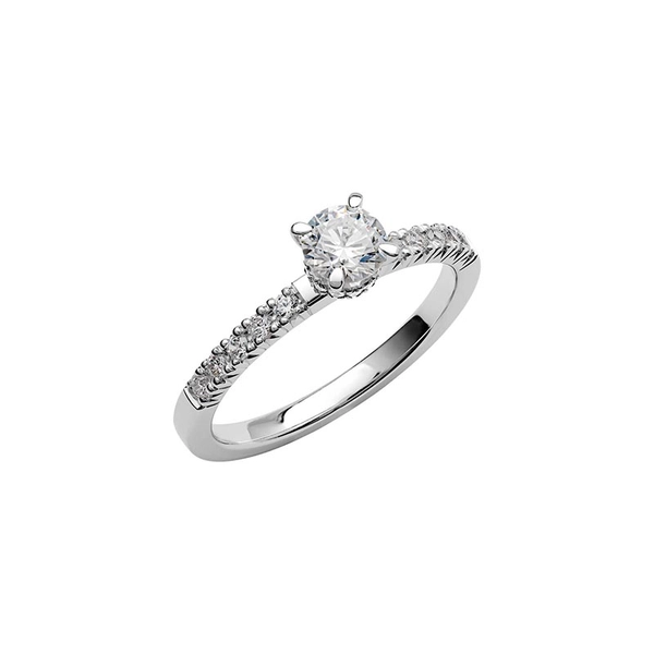 Love 14 White Gold - Wedding & engagement rings - Schalins - Scandinavian design - Nordic Spectra