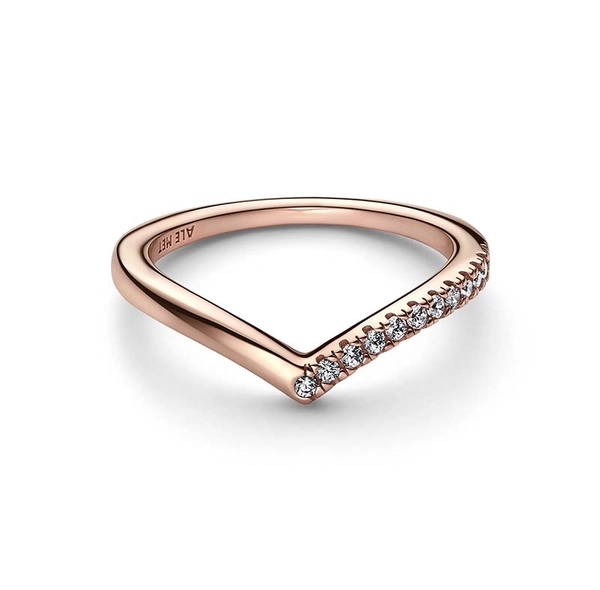 Pandora Timeless Wish Half Sparkling Ring Rosé - PANDORA - Snabb frakt & paketinslagning - Nordicspectra.se