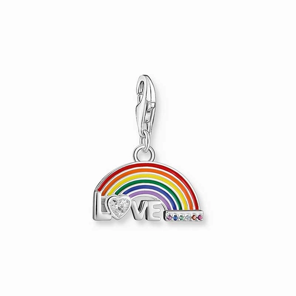 Charm pendant colourful rainbow silver - Thomas Sabo - Suuri valikoima & ilmainen lahjapaketointi - Nordicspectra.fi