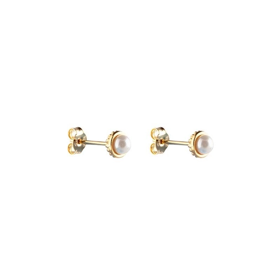 Pearl Bubble Small Ear Gold -CU Jewellery - Snabb frakt & paketinslagning - Nordicspectra.se