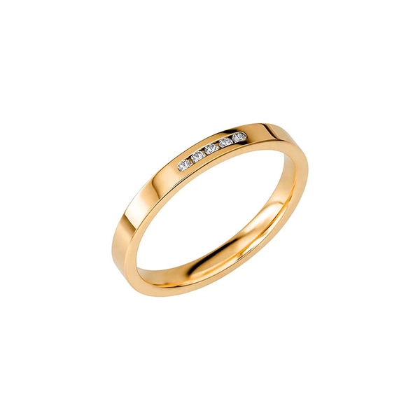 SR2033 Gold - Wedding & engagement rings - Schalins - Scandinavian design - Nordic Spectra
