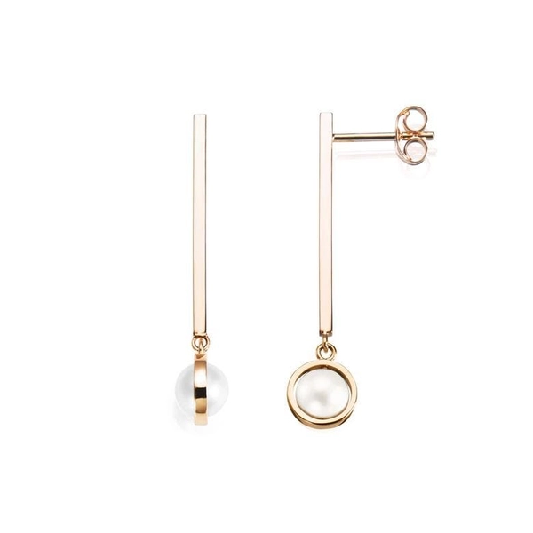 Little Day Pearl Earrings Gold von Efva Attling, Schneller Versand - Nordicspectra.de
