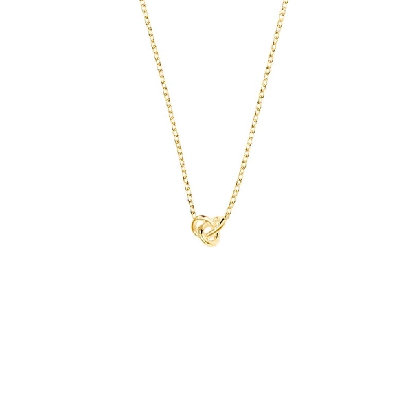Le Knot Drop Necklace Gold Drakenberg Sjölin, Schneller Versand - Nordicspectra.de
