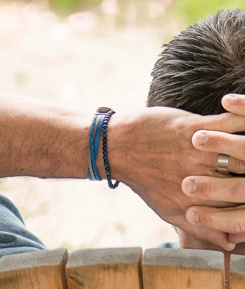 MELWIN Armband Blå - AROCK - Snabb frakt & paketinslagning - Nordicspectra.se