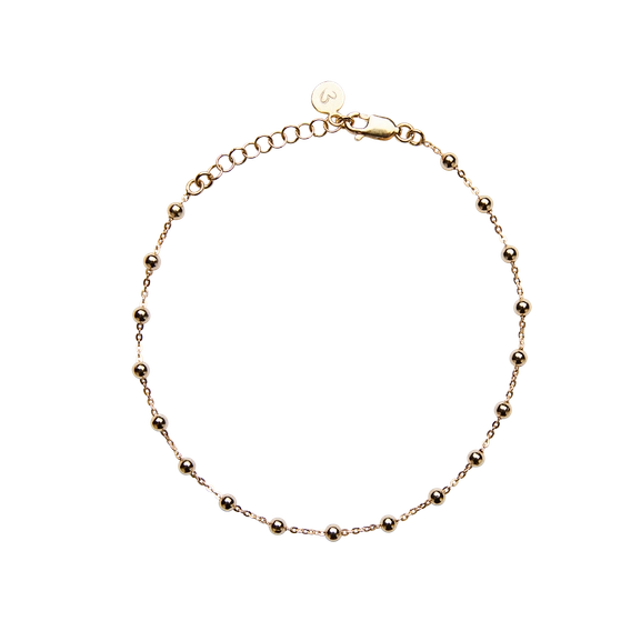Flow - Gold Armband von Sofia Wistam, Schneller Versand - Nordicspectra.de
