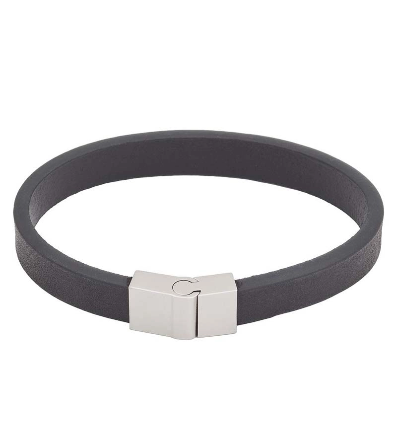 Lewis Bracelet Leather Black - Edblad - Snabb frakt & paketinslagning - Nordicspectra.se