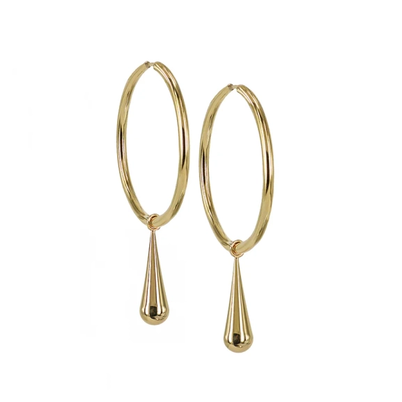 BELLA Big Hoops Guld - Astrid & Agnes - Nordic Spectra