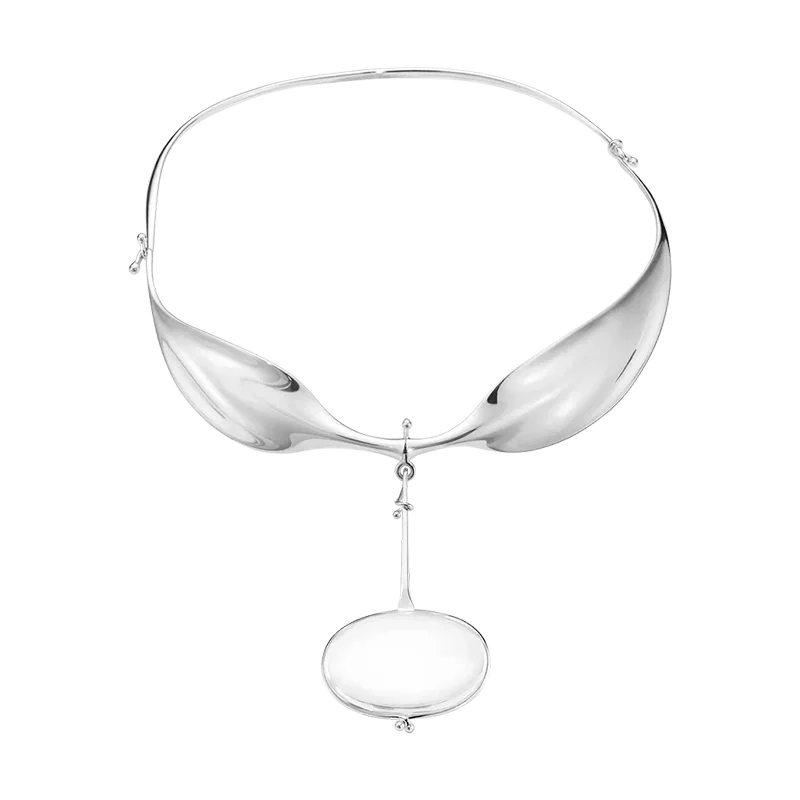 Georg Jensen - Vivianna Torun Halsring med Bergkristall