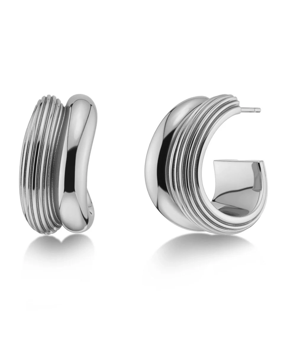 Edblad - Wildern Hoops L Silver
