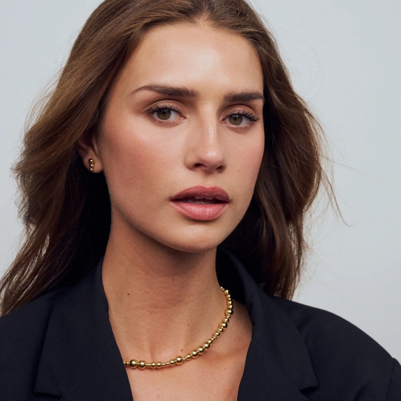 Bormio Piccolo Örhängen Guld från Sif Jakobs