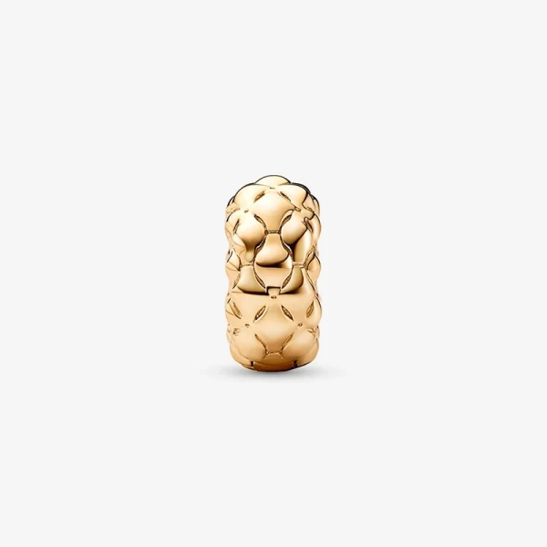 Pärlad Clipberlock Guld - PANDORA - Snabb leverans & paketinslagning - Nordic Spectra