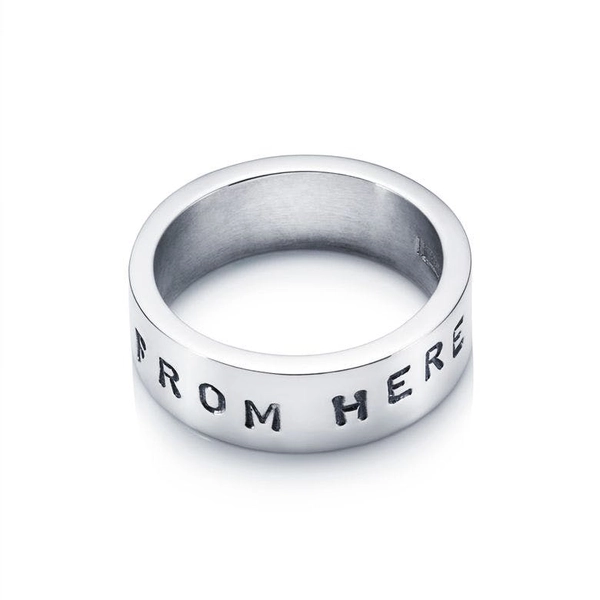 Stamped From Here To Eternity Ring - Efva Attling ringar - Snabb frakt & paketinslagning - Nordicspectra.se