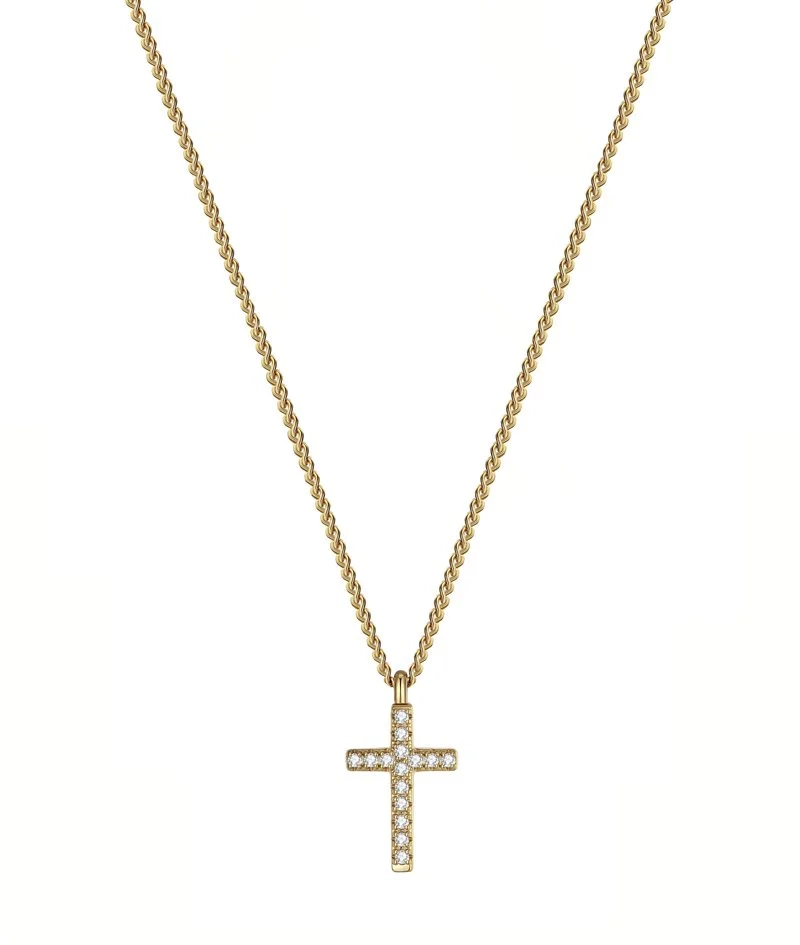 CROSS Crystal Halsband Guld - Astrid & Agnes - Nordic Spectra