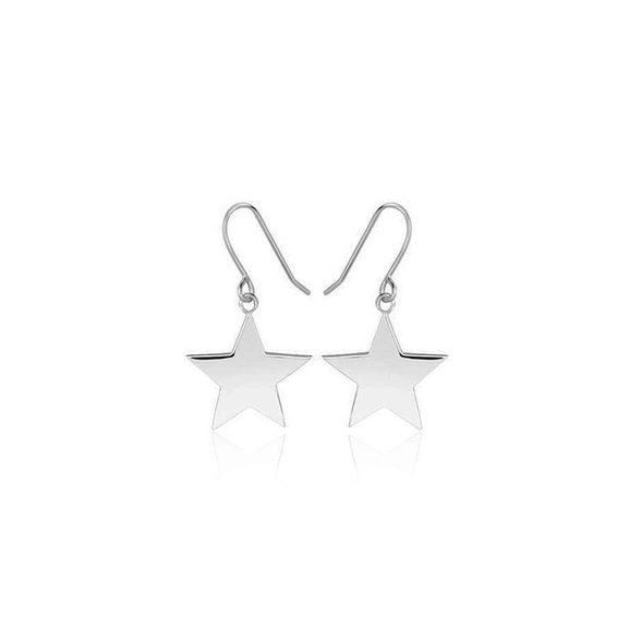 Star Hook Earrings Silver - Sophie By Sophie - Snabb frakt & paketinslagning - Nordicspectra.se