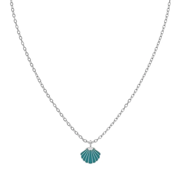 Laguna Necklace Shell Kids Steel - Edblad - Snabb frakt & paketinslagning - Nordic Spectra