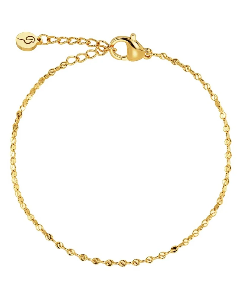 Armband i 14K guldpläterat stål med smala kedjor