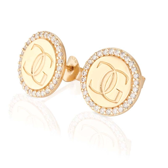 Sparkling Queen CG Örhängen Guld - Carolina Gynning Örhängen - Snabb frakt & paketinslagning - Nordicspectra.se