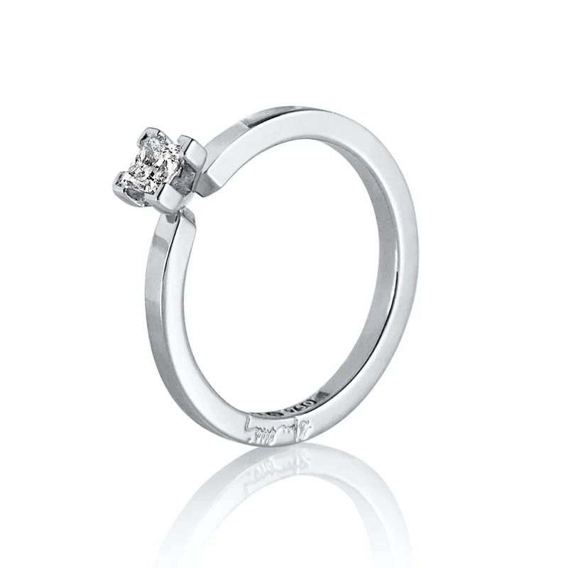 Efva Attling - Solo Star Ring White Gold