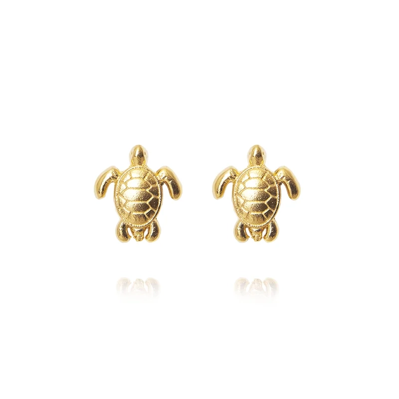 Caroline Svedbom - Turtle Earrings Gold