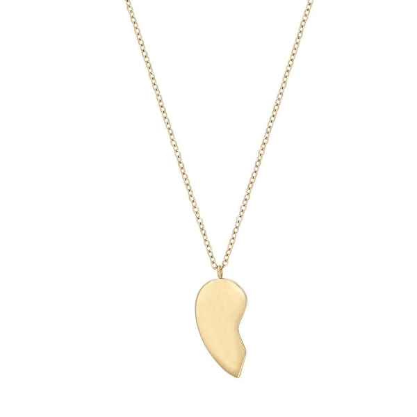 Friendship Heart Necklace Child Gold - Edblad - Snabb frakt & paketinslagning - Nordicspectra.se
