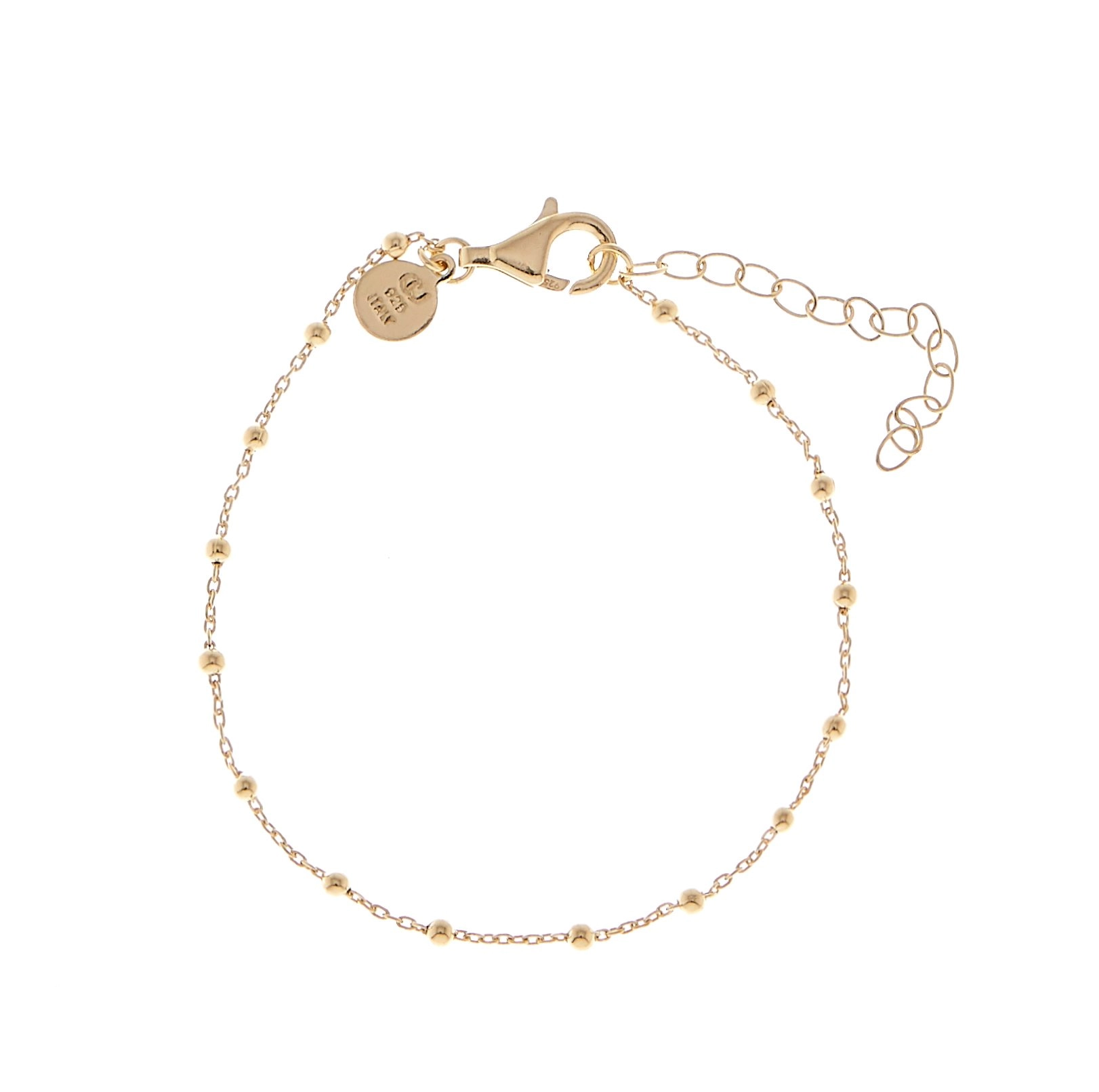 CU Jewellery - Two Beaded Bracelet Gold
