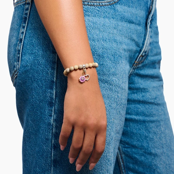 handmålad emalj och cubic zirconia