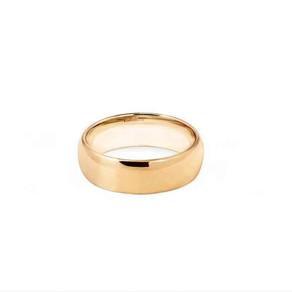 1946 Ring Välvd 7 mm Guld - Nordic Spectra - Förstärker livets stora händelser - Nordic Spectra