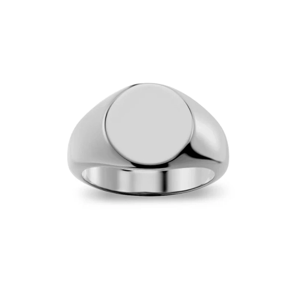 Kim Signet Ring Steel - Edblad - Snabb frakt & paketinslagning - Nordic Spectra