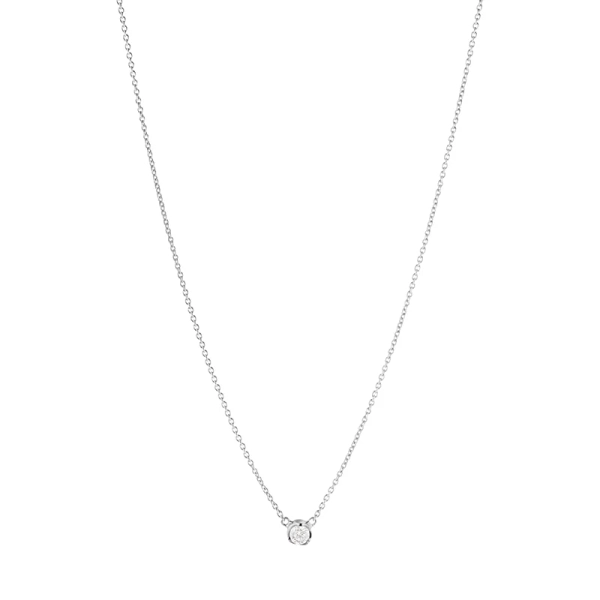 Georg Jensen Signature Diamonds Necklace 0.10 ct White Gold - Georg Jensen - Designschmuck mit schnellen und sicheren Lieferungen - Nordic Spectra
