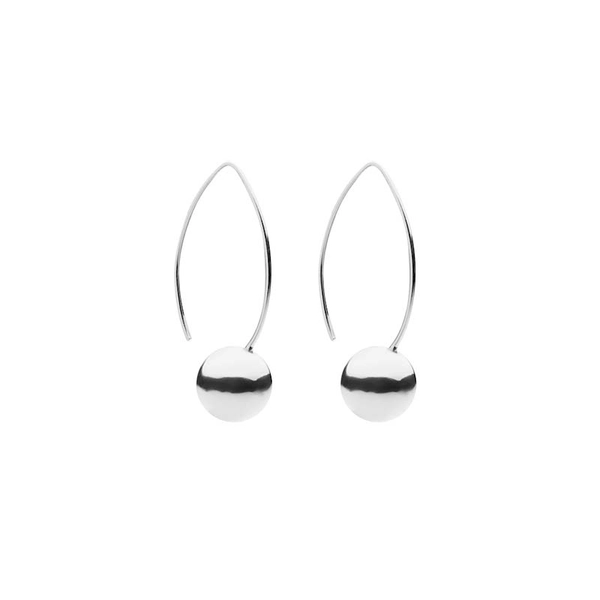 Globe Long Ear Silver -CU Jewellery - Snabb frakt & paketinslagning - Nordicspectra.se